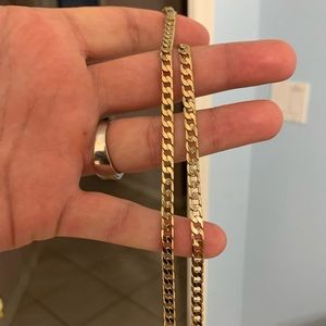 14k gold 6mm Cuban necklace